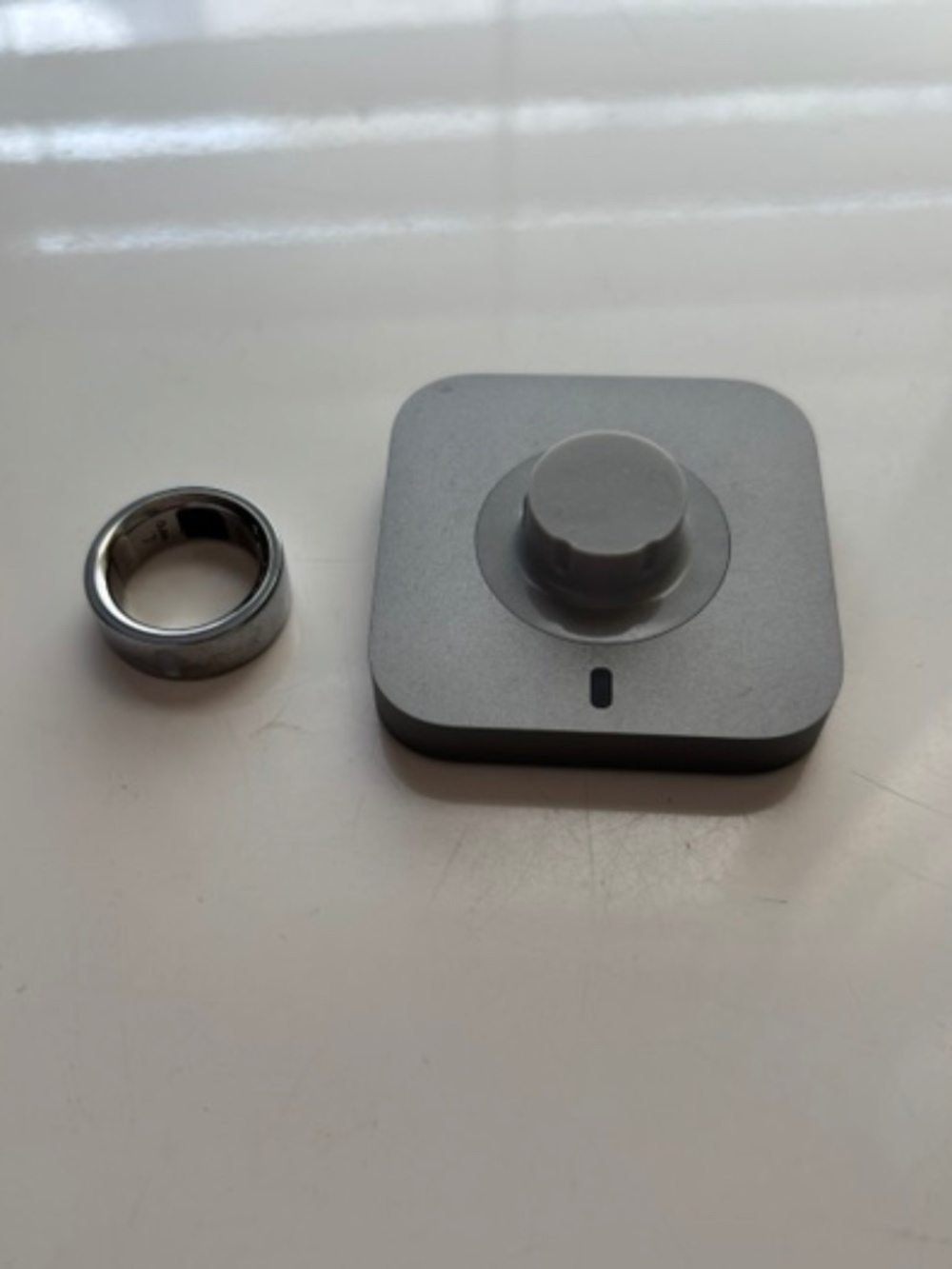 Oura Ring - Grey, Size 7
